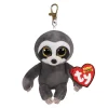 Ty Beanie Boo's Clip Dangler Sloth, 7cm