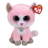Ty Beanie Boo's Fiona Pink Cat, 15cm