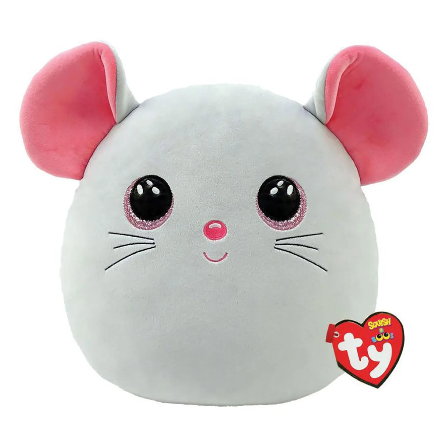 Ty Squish a Boo Catnip Mouse, 20cm