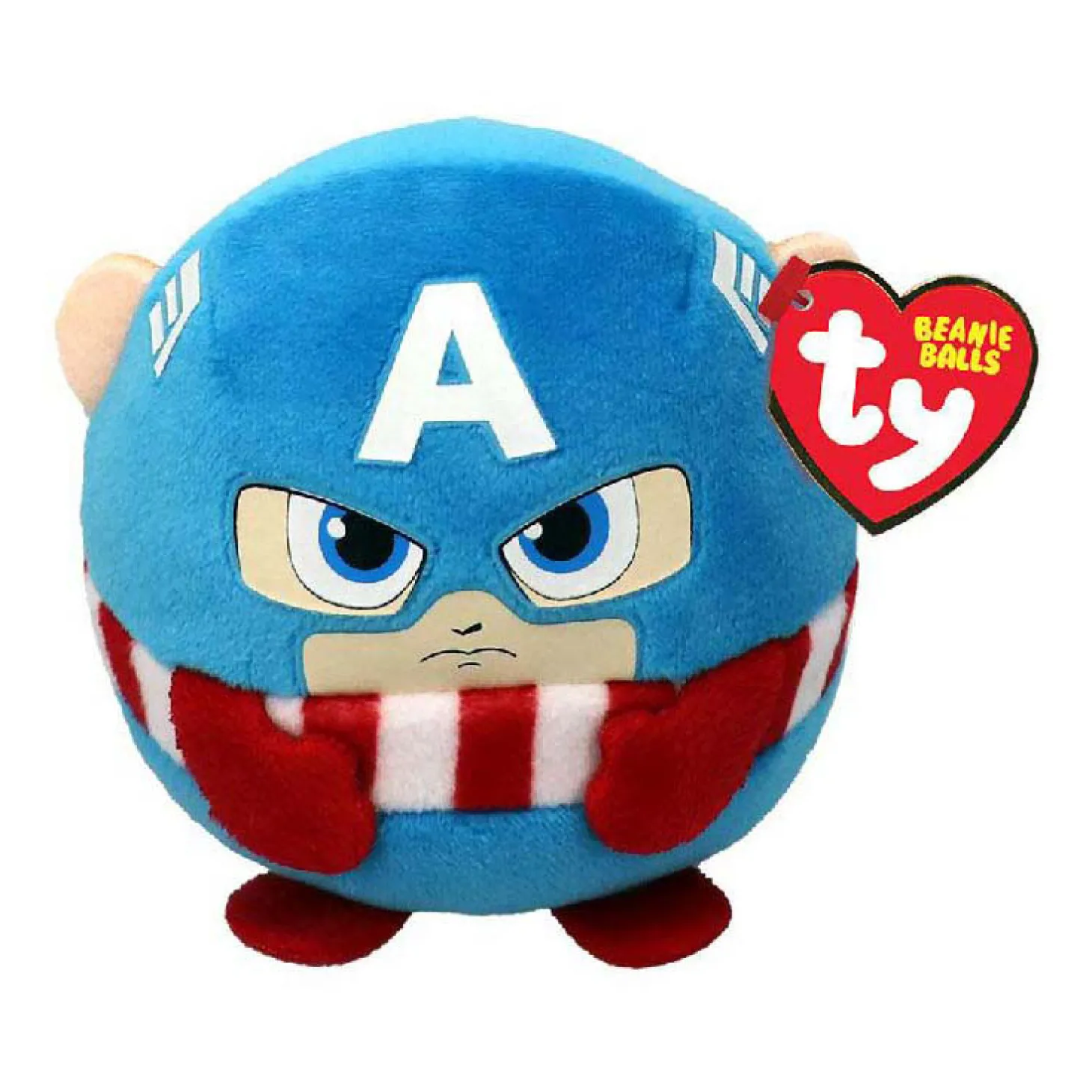 Ty Teeny Puffies - Marvel Capitan America, 10cm