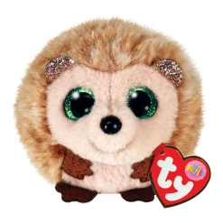 Ty Teeny Puffies Hazel Brown Hedgehog, 10cm
