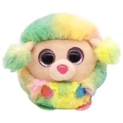 Ty Teeny Puffies Rainbow Poodle, 10cm