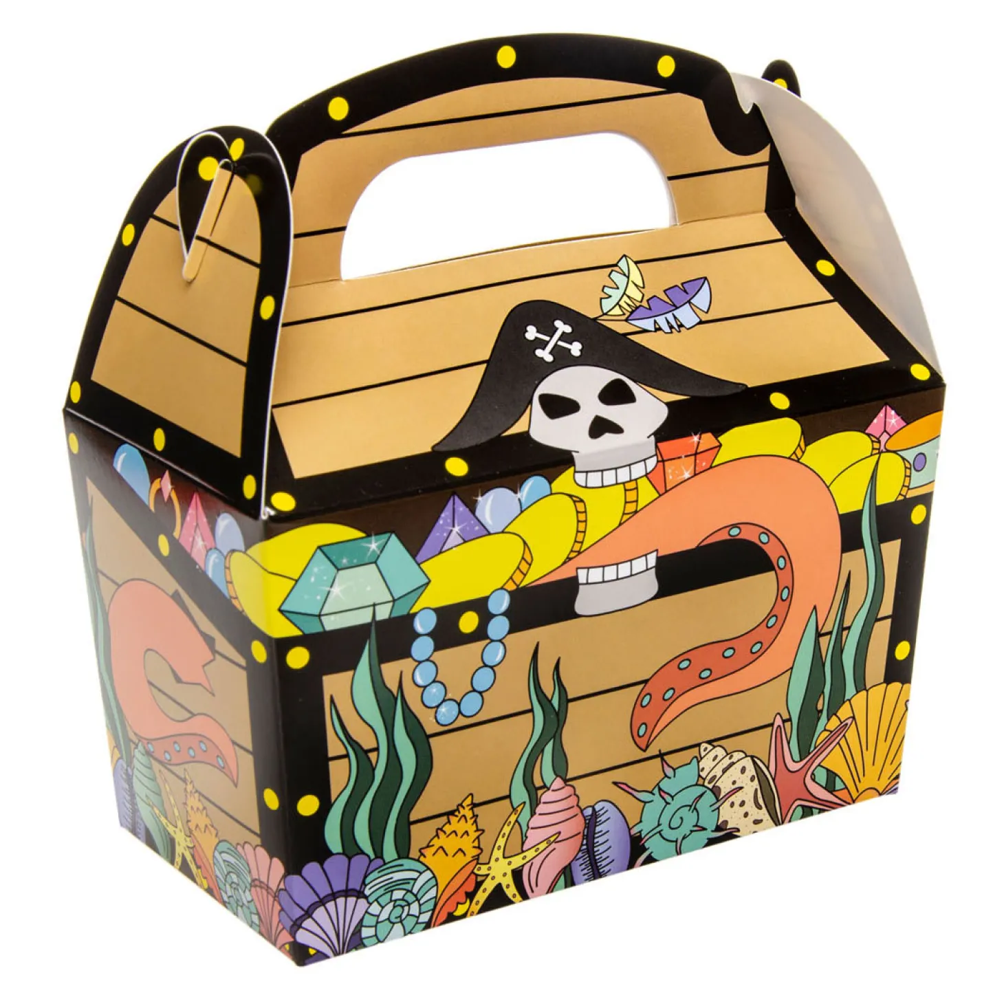 Uitdeelbox Piraten Schatkist, 12st.