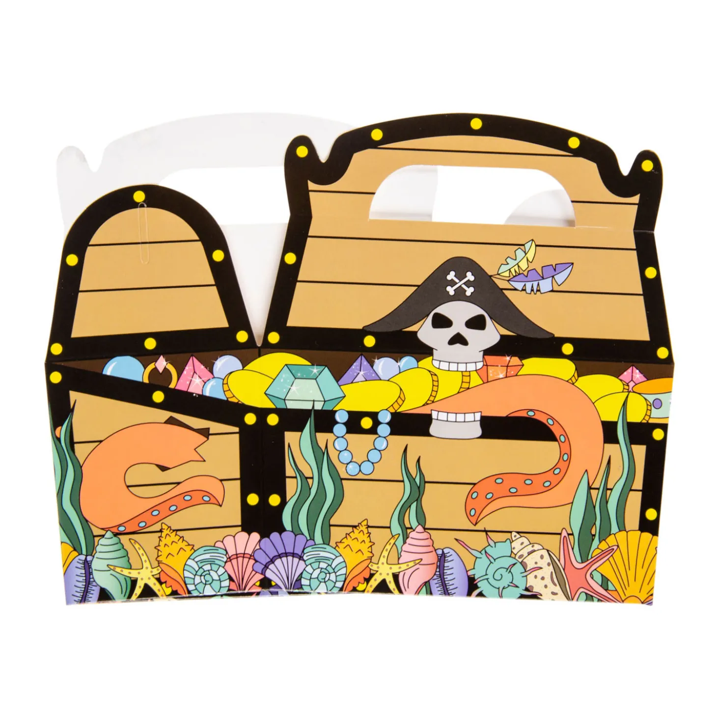 Uitdeelbox Piraten Schatkist, 12st.