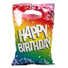 Uitdeelzakjes Happy Birthday, 6st.