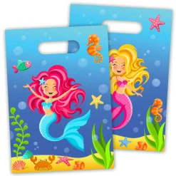 Uitdeelzakjes Zeemeermin, 8st.