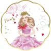 Uitnodigingen Prinses, 6st.