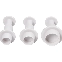 Uitsteekvormen met Stempel Cirkel, 3st.