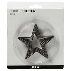 Uitsteekvormen Ster, 5st.