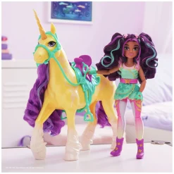 Unicorn Academy - Eenhoorn Leaf Speelfiguur, 28cm