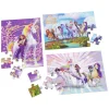 Unicorn Academy - Houten Puzzels in Houten Doos - 3x24 st.)