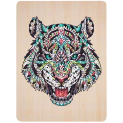 Unieke Houten Puzzel Tijger, 130st.