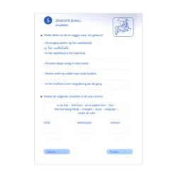 Vakantie oefenblaadjes  herhalingsoefeningen taal en rekenen