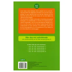 Vakantie oefenblaadjes "naar groep 4"