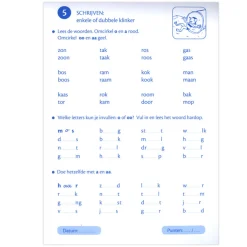 Vakantie oefenblaadjes 