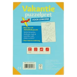 Vakantie Puzzelpret voor Jongens