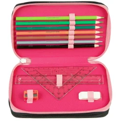 3-Vaks Gevulde Etui Barbie