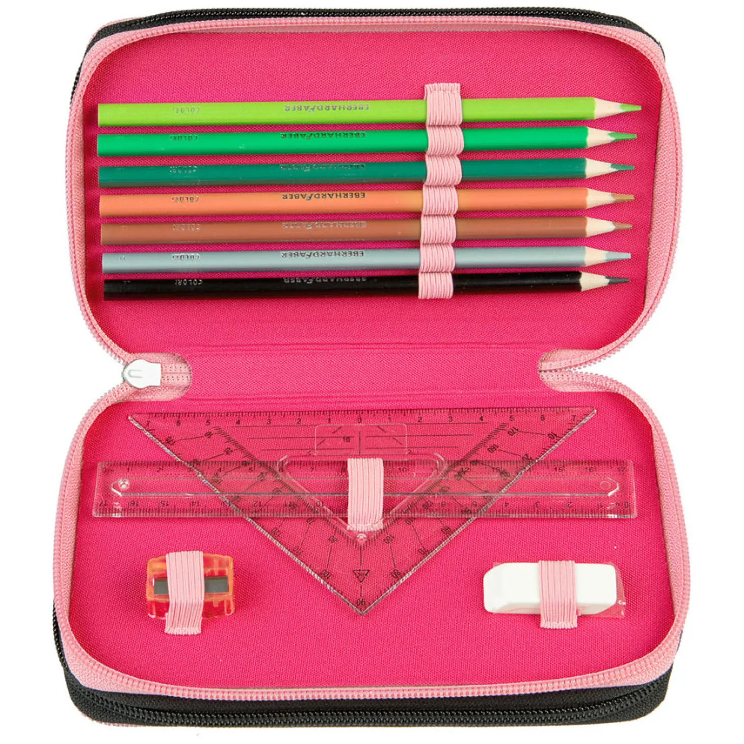 3-Vaks Gevulde Etui Barbie