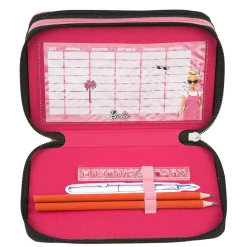 3-Vaks Gevulde Etui Barbie