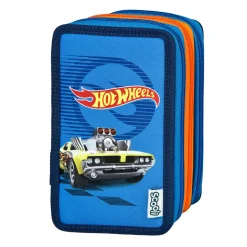 3-Vaks Gevulde Etui Hot Wheels