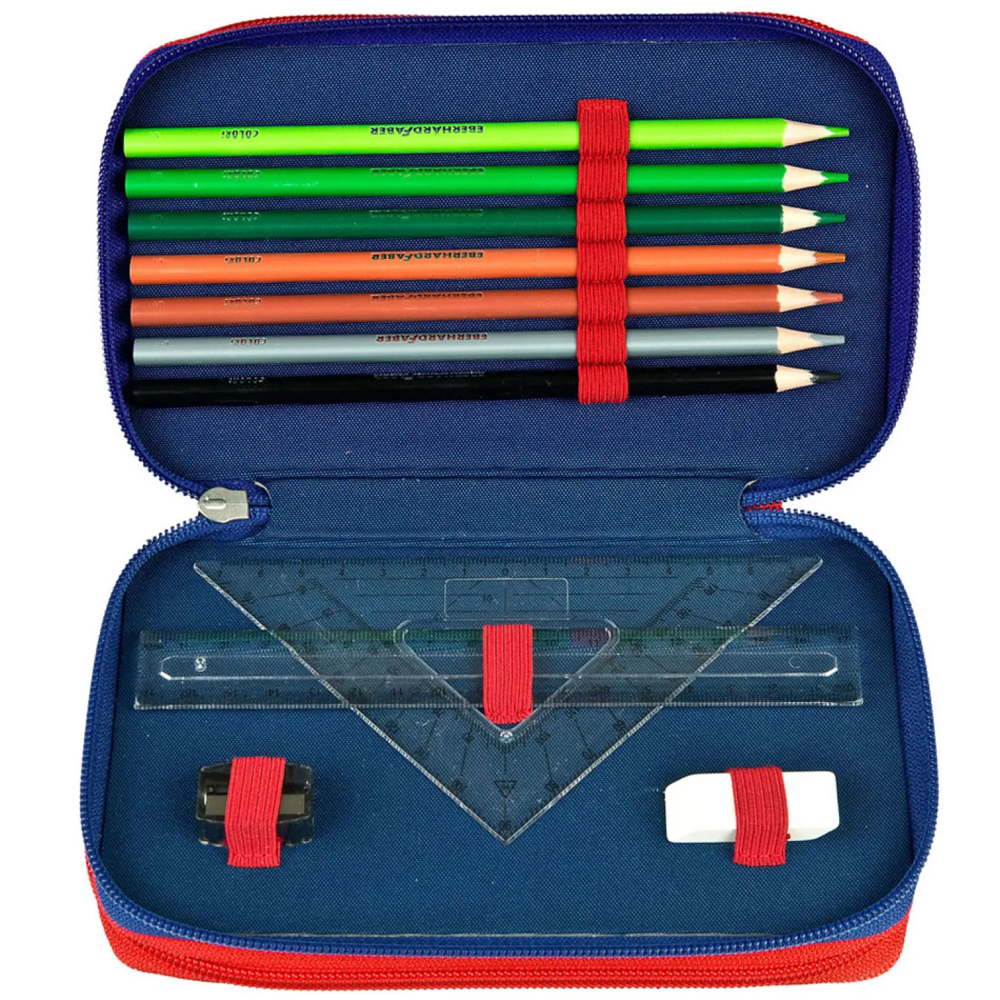 3-Vaks Gevulde Etui Spiderman