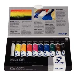 Van Gogh Olieverf Basisset met 10 Kleuren In Tubes Van 20ml