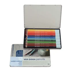 Van Gogh Starterset Aquarelpotloden met 12 Kleuren