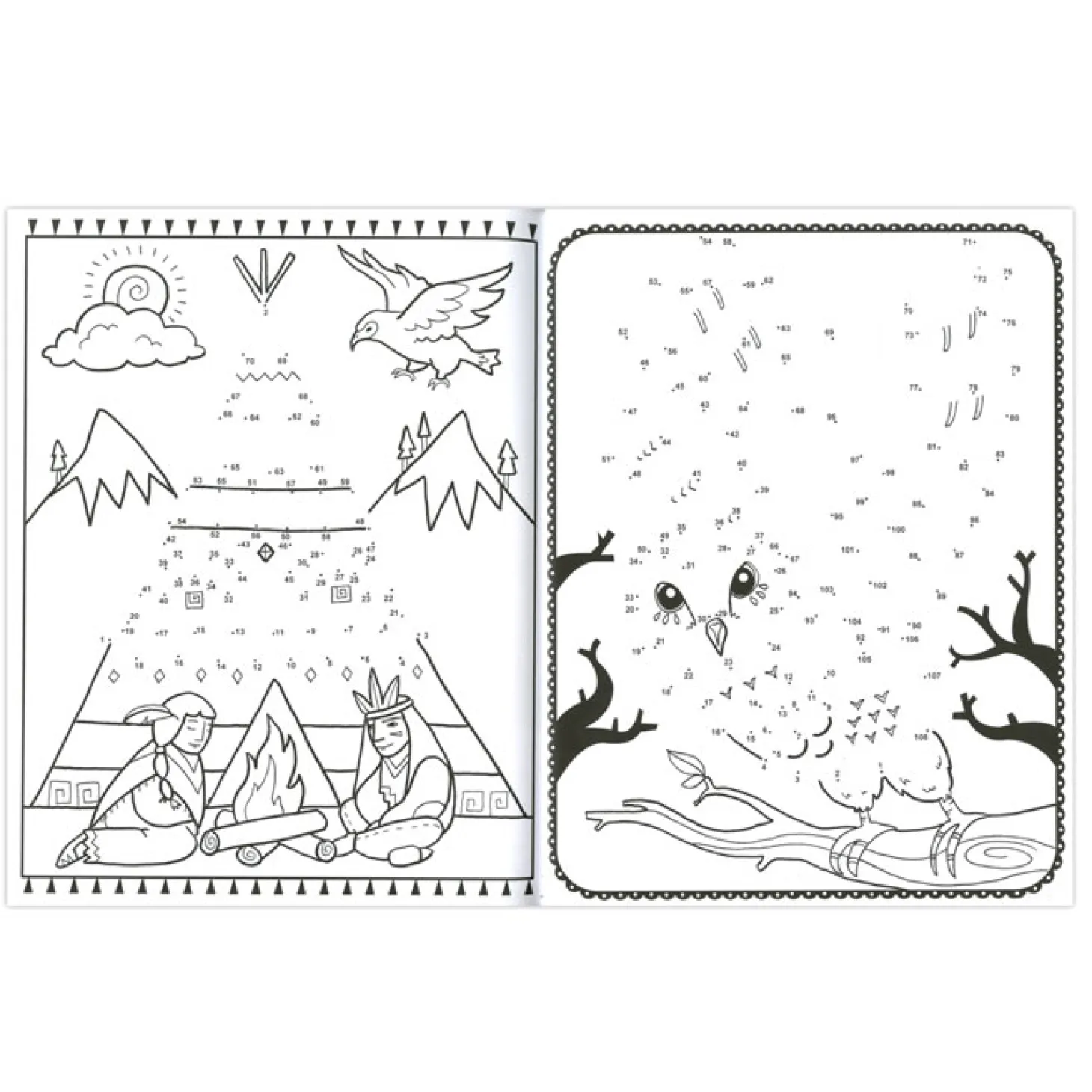 Van Punt tot Punt Kleur- en Tekenpret