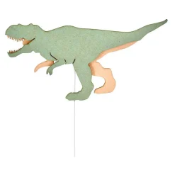 Van Tjalle en Jasper - Dino Wandlamp T-rex - Hout
