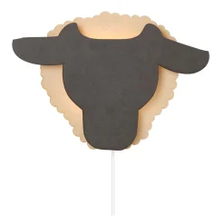 Van Tjalle en Jasper - Schaap Wandlamp - Hout