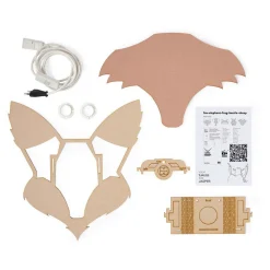 Van Tjalle en Jasper - Vos Wandlamp - Hout