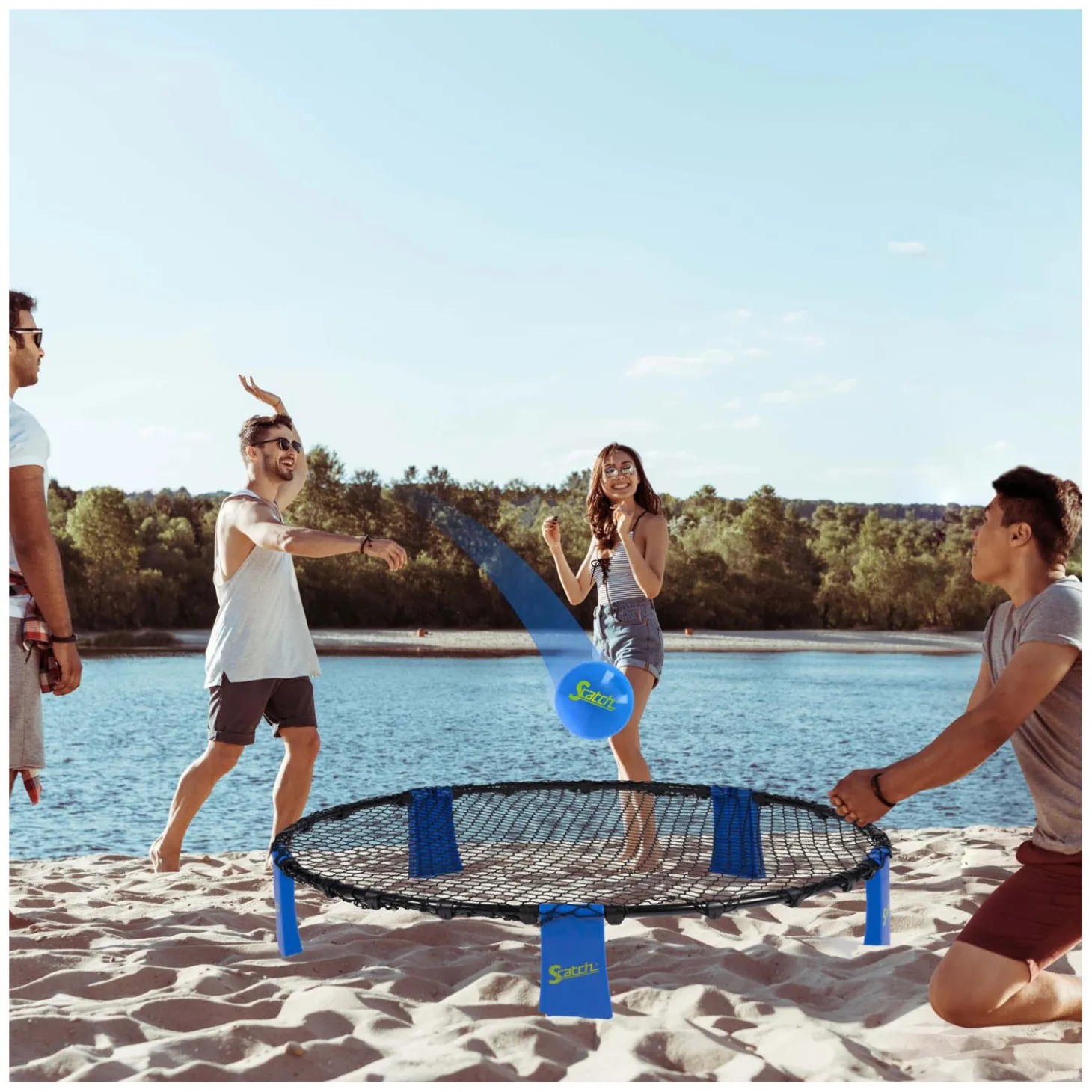 Vang-en Werp Spel Spyderball