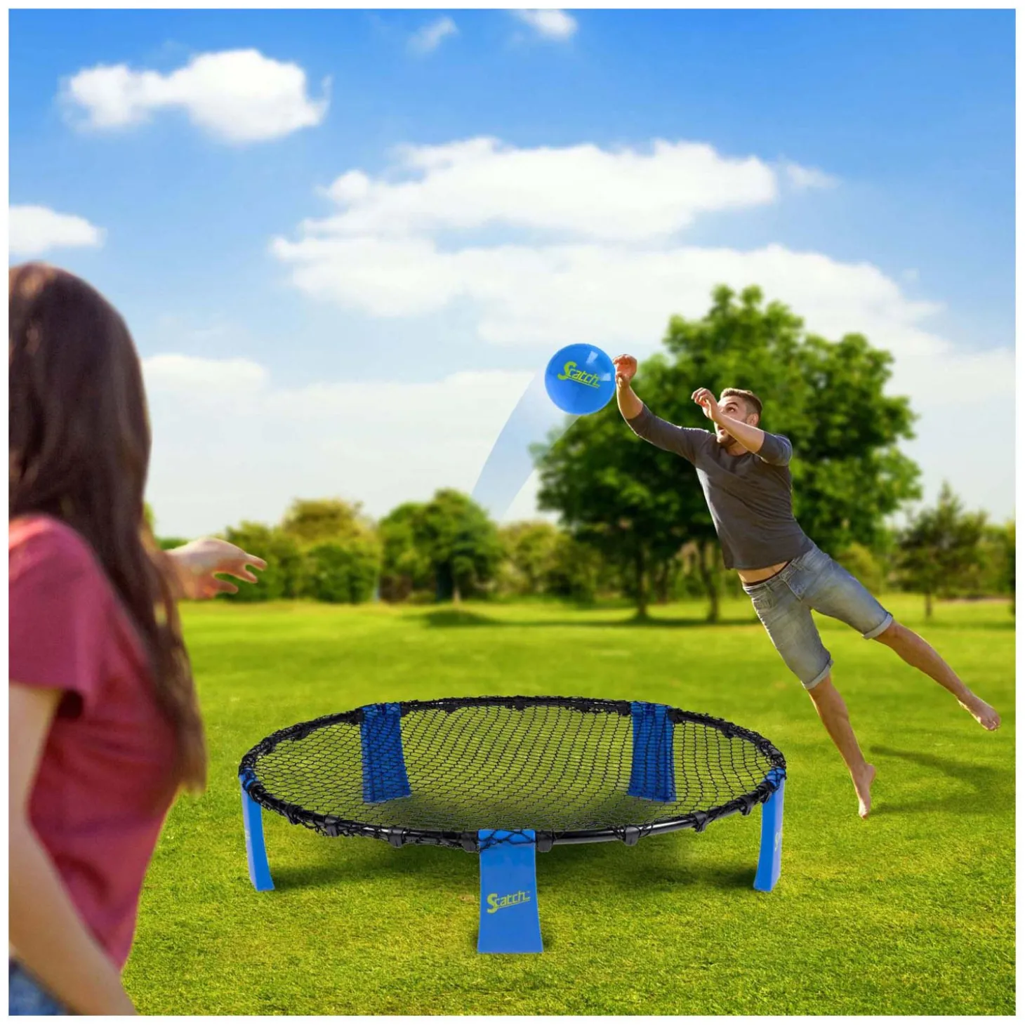 Vang-en Werp Spel Spyderball