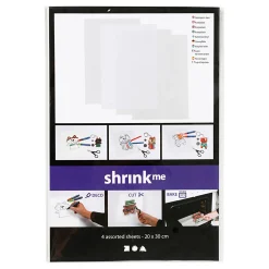 Vellen Krimpfolie Divers, 20x30, 4st.