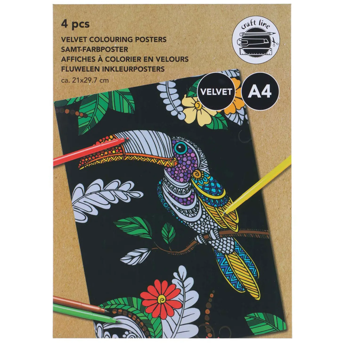Velvet Kleurposters
