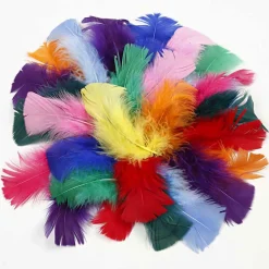 Veren in Diverse Kleuren 7-8cm, 50gr