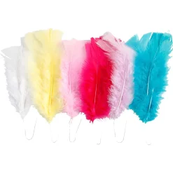 Veren in Diverse Kleuren 11-17cm, 18st.