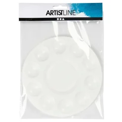 Verf Palet Wit, 17cm