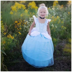 Verkleedjurk Assepoester Blauw - 3-4 Jaar