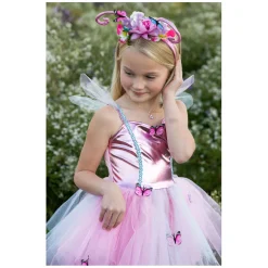 Verkleedjurk en Haarstuk Vlinder, 5-6 jaar