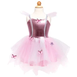 Verkleedjurk en Haarstuk Vlinder, 5-6 jaar