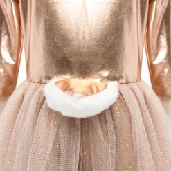 Verkleedjurk en Haarstuk Hert, 5-6 jaar