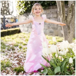 Verkleedjurk Prinses Roze - 5-6 Jaar
