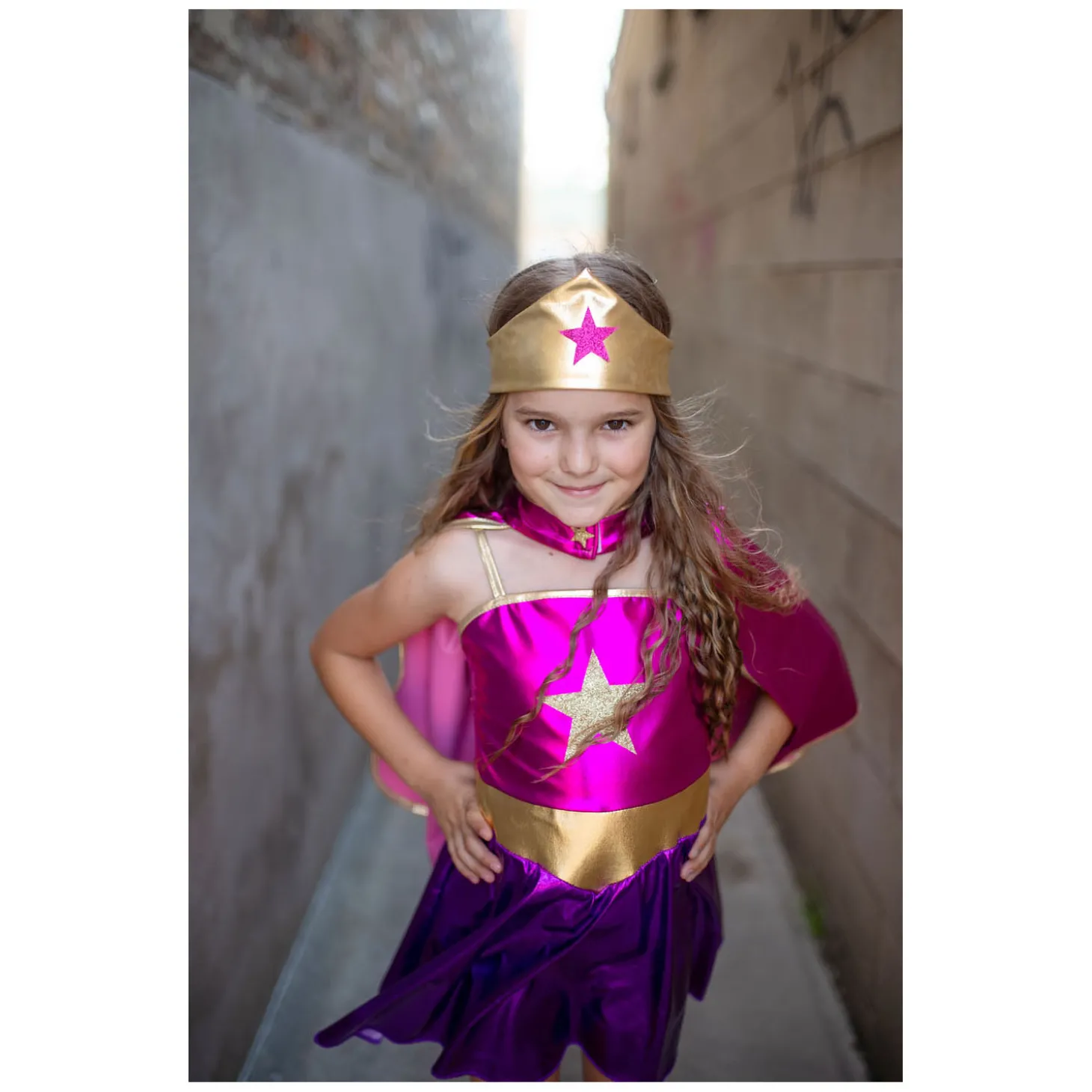 Verkleedjurk Superhero, 4-6 jaar