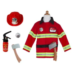Verkleedset Brandweer met Accessoires, 5-6 jaar
