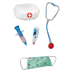 Verkleedset Dokter Groen met Accessoires, 5-6 jaar