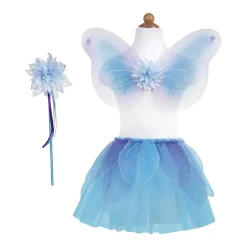 Verkleedset Fee Blauw, 4-6 jaar