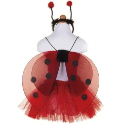 Verkleedset Lieveheersbeestje Glitter, 4-6 jaar