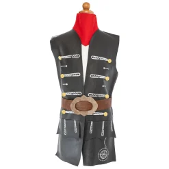 Verkleedset Piratenvest en Riem, 5-6 jaar