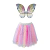 Verkleedset Regenboog Pailletten, 4-6 jaar